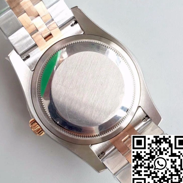 Rolex 116234 36mm Factory Gold Rose AR Dial Datejust 1001